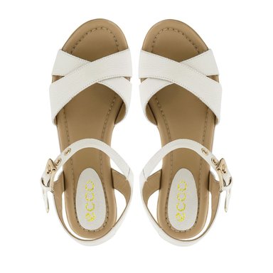 STILLETO CONFORT CUERO ECCO MUJER ARENA ALINA30 - 5