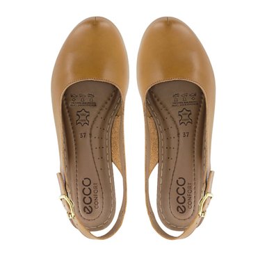 ZUECOS MUJER ECCO MIKA10 CUERO TOFFEE - 5
