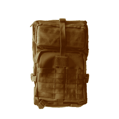 MOCHILA BEIGE TÁCTICA TIPO MILITAR GRANDE 45L CAMPING M1