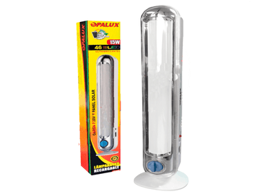 FLUORESCENTE RECARGABLE OPALUX 45CM LAMPARA LED OP8346L