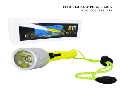 LINTERNA TÁCTICA LUZ LED ACUÁTICA BUCEO BRILLANTE IMPORTADA