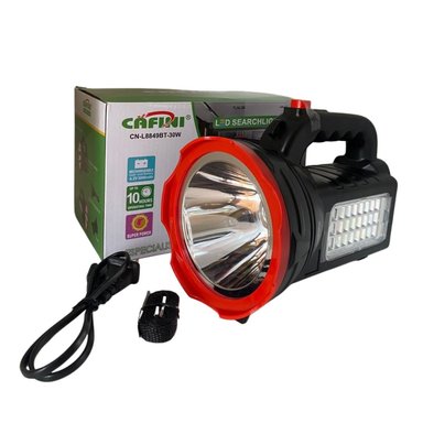 LINTERNA CAFINI POTENTE 30W  CAFINI RECARGABLE PANEL SOLAR/REFLECTOR