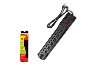 SUPRESOR DE PICOS OPALUX 6 TOMAS 3 MTS 16AWG