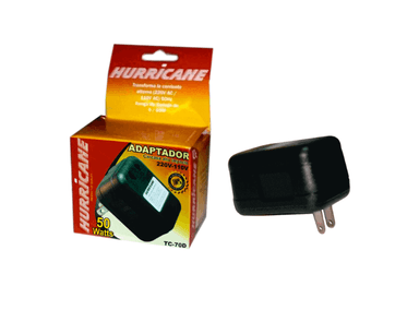 TRANSFORMADOR HURRICANE 50W ADAPTADOR 220/110V AC