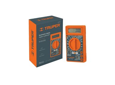 MULTÍMETRO TRUPER MUT-830 MULTITESTER ESCOLAR DIGITAL