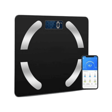 BALANZA INTELIGENTE OPALUX OP-F60 CON BLUETOOTH APP ALFIT PLATEADO