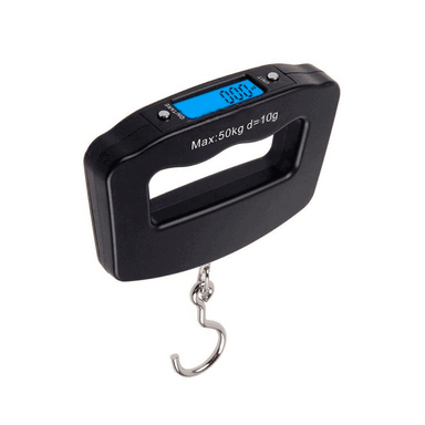 BALANZA ROMANA OPALUX OP-607 NEGRO ASA 50KG EQUIPAJES