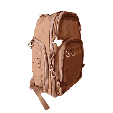 MOCHILA BEIGE MILITAR 50L TÁCTICA CAMPING EJÉRCITO MARINA UNISEX COYOTE