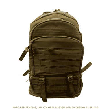 MOCHILA VERDE TÁCTICA MILITAR EXPANDIBLE 55L CAMPING VIAJE ETC