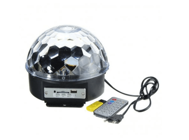 BOLA COLORES RITMICO REPRODUCE MP3 Y BLUETOOTH