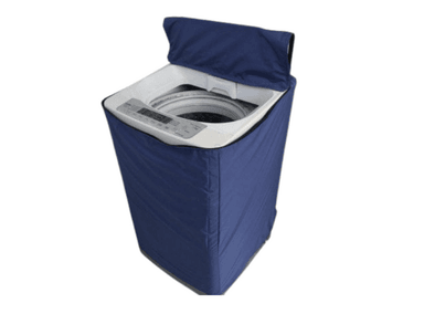 FUNDA FORRO LAVADORAS LONA GRUESO 10 - 15KG 90X65CM AZUL MARINO
