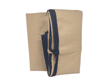 FUNDA FORRO LAVADORAS 90X65CM MARRÓN CLARO LONA GRUESO 10 - 15KG COYOTE
