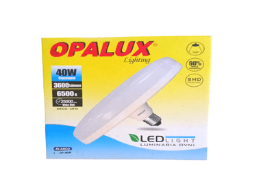 FOCO UFO LED OPALUX OP40W BLANCO TIPO OVNI 40W LUZ BLANCA FRÍA - 3