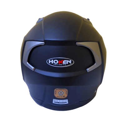 CASCO HOKEN NEGRO MATE FF866 MODULAR DOBLE VISOR TALLA XXL - 4