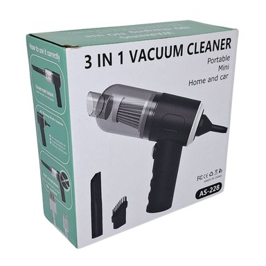 ASPIRADORA BUYTITI INALÁMBRICA RECARGABLE CARRO 3 EN 1 AS-228