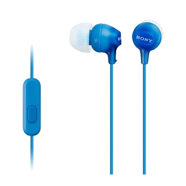 AUDIFONOS SONY IN EAR CON MICRÓFONO MANOS LIBRES MDR-EX15AP AZUL MARINO - 2