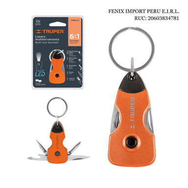 LLAVERO TRUPER MULTIHERRAMIENTA 6 EN 1 NAMU-LL