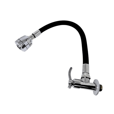 CAÑO LAVADERO FLEXIBLE ELEGANTE PARED CON 2 FUNCIONES