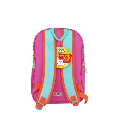 SET MOCHILA 2 BOLSILLOS OFICIO SCOOL RANGER - PAW PATROL NIÑA - 2
