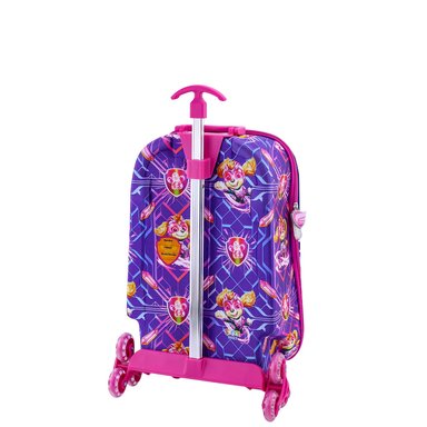 SET MALETA SCOOL FULL 3D EVA TRIPLE RUEDA RANGER PAW PATROL NIÑA - 2
