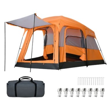 CARPA CAMPING FAMILIAR 12 PERSONAS DE AIRE LIBRE