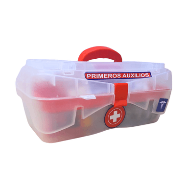 BOTIQUIN PORTATIL DE PRIMEROS AUXILIOS TIPO CAJUELA MEDIANO