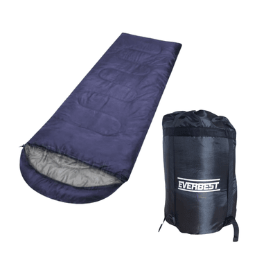 BOLSA DE DORMIR SLEEPING P/ CAMPING ACOLCHADO 400G EVERBEST