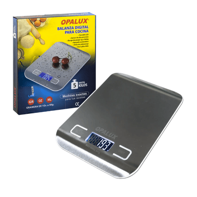 BALANZA DIGITAL PARA COCINA OPALUX OP-S5