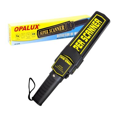 DETECTOR DE METALES RECARGABLE OPALUX OP-GV96