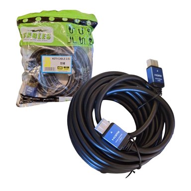 CABLE HDMI 5M 2.0V 4K PREMIUM ALTA VELOCIDAD 3D 2160P 60HZ - 1