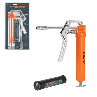 MINI INYECTOR DE GRASA DE 3 OZ (≈85 G) CON PRESION DE 3000 PSI TRUPER GRAS-3 14911