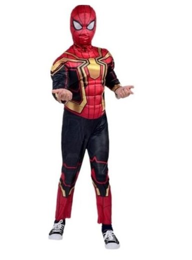 DISFRAZ NIÑO JAZWARES ROJO IRON SPIDER MARVEL JAZWARE TALLA M 8