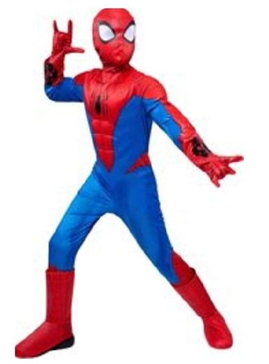 DISFRAZ NIÑO JAZWARES MULTICOLOR SPIDERMAN DELUXE JAZWARE TALLA M 7-8