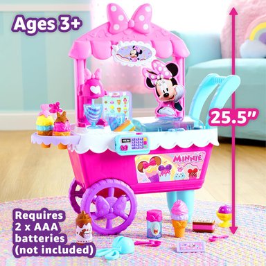 MINNIE MOUSE SET DE CARRITO DE HELADOS - 1