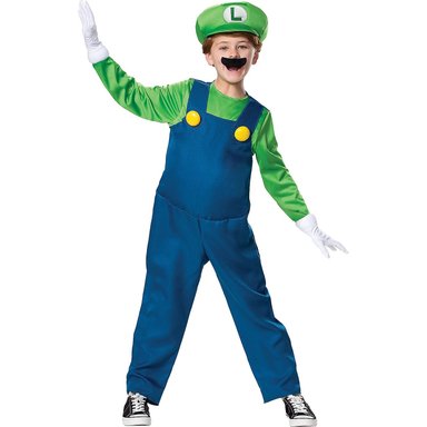 DISFRAZ SUPER MARIO - LUIGUI DISGUISE TALLA S 4-6