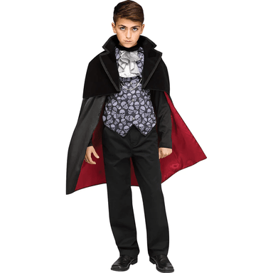 DISFRAZ VAMPIRO FUN WORLD TALLA L12-14