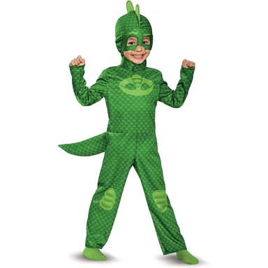 DISFRAZ PJMASK GEKKO DISGUISE SIN CAPA TALLA S 4-6