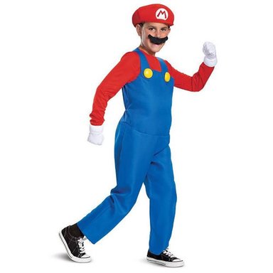 DISFRAZ SUPER MARIO - MARIO BROS DISGUISE TALLA M 7-8