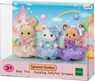 TERNURINES SYLVANIAN CALICO TRIO DISFRACES PRINCESAS - 2