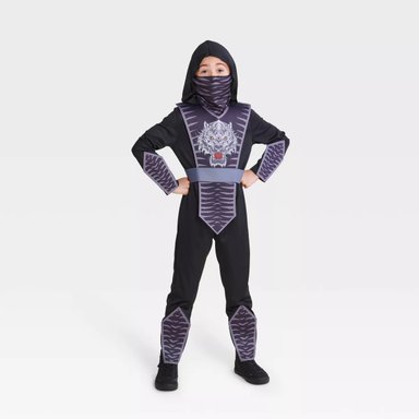 DISFRAZ NINJA TIGER WARRIOR NIÑOS TALLA M(8T)