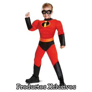 INCREIBLES DASH CON SONIDO DISGUISE NIÑOS TALLA M(8T)