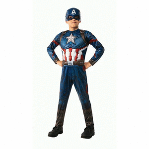CAPITAN AMERICA RUBIES NIÑOS TALLA M(8T)