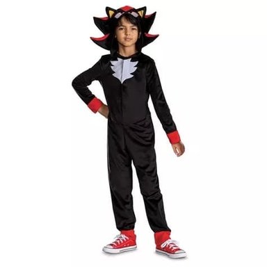 DISFRAZ SHADOW SONIC NIÑOS TALLA M(8T)