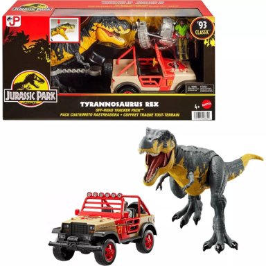 TYRANNOSAURUS REX DINO TRACKERS SET JURASSIC WORLD - 1