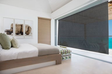 CORTINA ROLLER DECOR HOUSE CLASSIC SCREEN 170 CM ANCHO X 160 CM ALTO NEGRO - 2