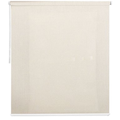 CORTINA ROLLER DECOR HOUSE SUNSCREEN 100 CM ANCHO X 90 CM ALTO CREMA - 1