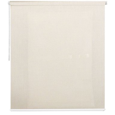 CORTINA ROLLER DECOR HOUSE SUNSCREEN 140 CM ANCHO X 150 CM ALTO CREMA