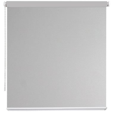 CORTINA ROLLER DECOR HOUSE BLACKOUT BÁSICO 210 CM ANCHO X 130 CM ALTO GRIS - 1