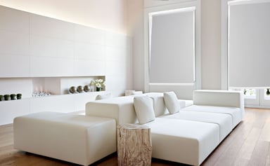 CORTINA ROLLER DECOR HOUSE BLACKOUT BÁSICO 210 CM ANCHO X 130 CM ALTO GRIS - 2