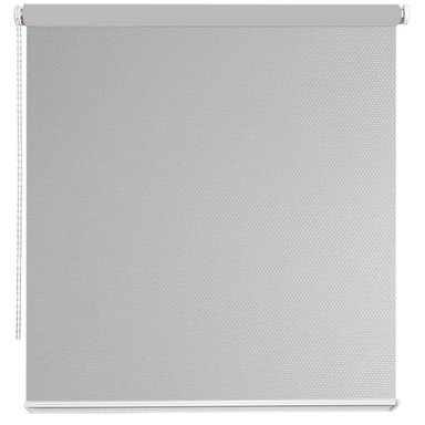 CORTINA ROLLER DECOR HOUSE BLACKOUT BÁSICO 110 CM ANCHO X 150 CM ALTO GRIS - 1